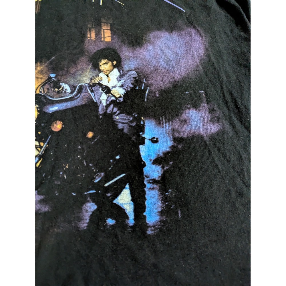 Prince Purple Rain and the Revolution Black Graphic T Shirt - Picture 6 of 11